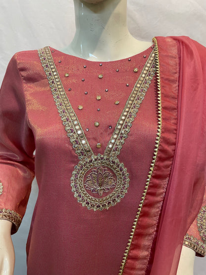 Muskan - 3PC Stitched Dress