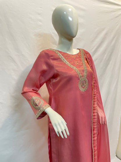 Muskan - 3PC Stitched Dress