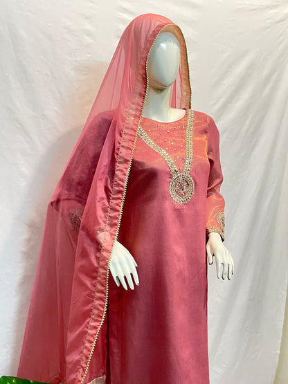 Muskan - 3PC Stitched Dress